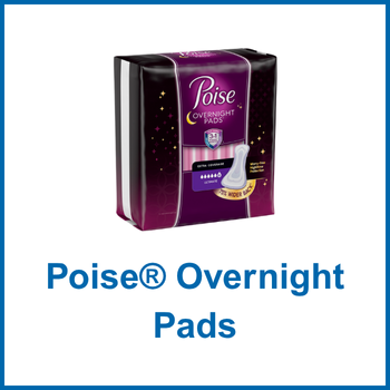 Poise® Overnight Pads
