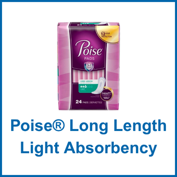 Poise® Long Length Light Absorbency
