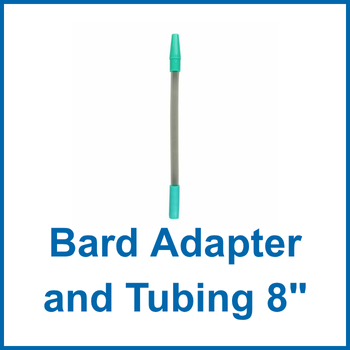 Bard Adapter and Tubing 8"