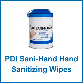 PDI Sani-Hand Hand Sanitizing Wipes
