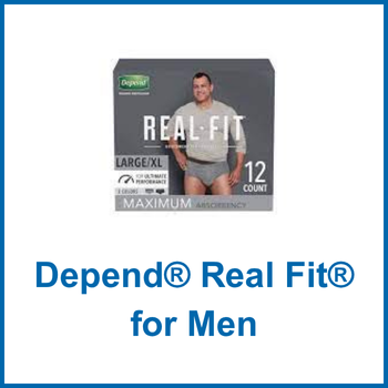 Depend® Real Fit® for Men
