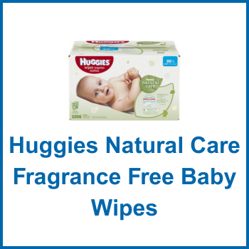 Huggies Natural Care Fragrance Free Baby Wipes
