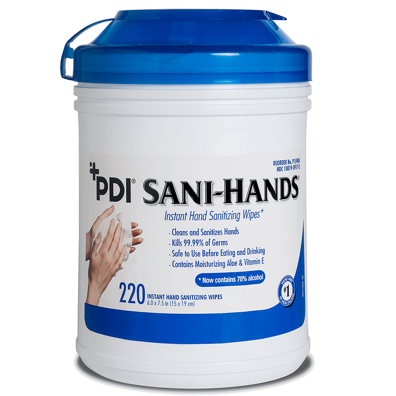 PDI Sani-Hand Hand Sanitizing Wipes