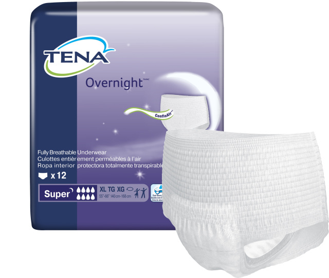 TENA® Overnight Super Protective Underwear